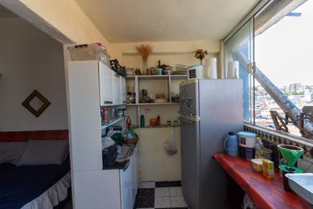 Cozinha de casa para alugar com 1 quarto, 50m² em Jardim Sao Carlos (zona Sul), São Paulo