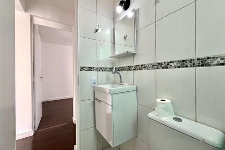 Apartamento para alugar com 54m², 2 quartos e 1 vaga Apartamento para alugar com 54m², 2 quartos e 1 vagaBanheiro