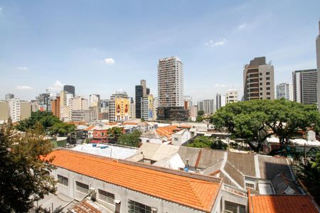 Vista da Varanda de kitnet/studio para alugar com 1 quarto, 27m² em Pinheiros, São Paulo