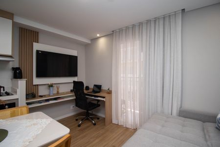 Sala de apartamento à venda com 1 quarto, 37m² em Vila Palmeiras, São Paulo