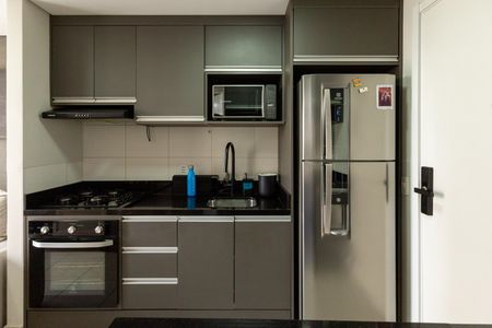 Apartamento para alugar com 28m², 1 quarto e sem vagaCozinha integrada com Área de Serviço