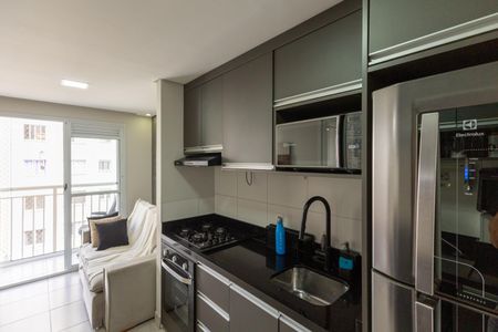 Apartamento para alugar com 28m², 1 quarto e sem vagaCozinha integrada com Área de Serviço
