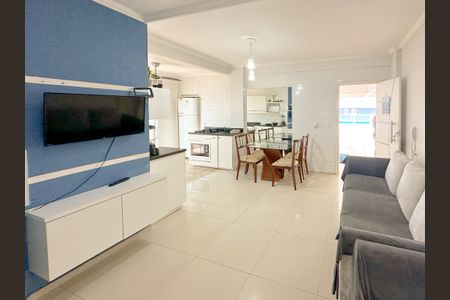Sala de TV de apartamento para alugar com 2 quartos, 100m² em Ingleses do Rio Vermelho, Florianópolis