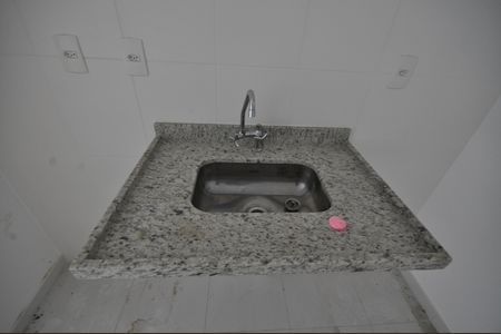 Cozinha de apartamento à venda com 2 quartos, 44m² em Tremembé, São Paulo
