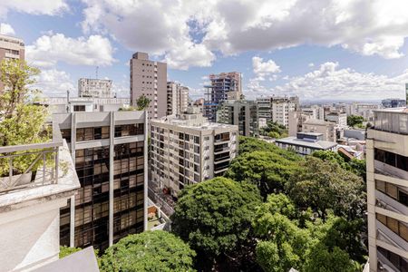 Apartamento para alugar com 92m², 1 quarto e 2 vagasVista da Sacada