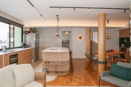 Apartamento à venda com 131m², 3 quartos e 1 vaga Apartamento à venda com 131m², 3 quartos e 1 vagaSala e Cozinha