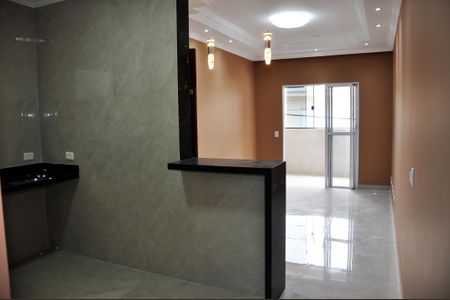 Casa para alugar com 110m², 2 quartos e sem vagaDetalhe - Cozinha Americana