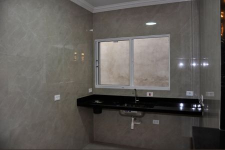 Casa para alugar com 110m², 2 quartos e sem vagaDetalhe - Cozinha Americana