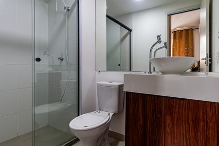 Apartamento para alugar com 25m², 1 quarto e sem vagaBanheiro