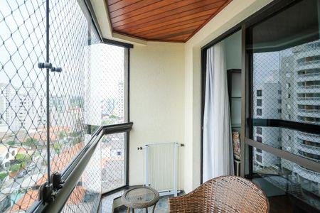 Apartamento à venda com 92m², 3 quartos e 2 vagasVaranda da sala