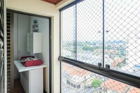 Apartamento à venda com 92m², 3 quartos e 2 vagasVaranda dos quartos 1 e 2