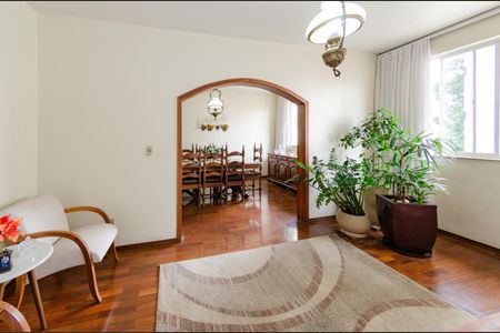 Sala de apartamento à venda com 4 quartos, 120m² em Nova Suíça, Belo Horizonte