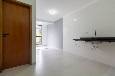 Sala, Cozinha  e Área de serviço de apartamento para alugar com 2 quartos, 44m² em Vila Carrão, São Paulo