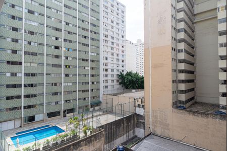 Vista da Varanda do Quarto de kitnet/studio à venda com 1 quarto, 29m² em Vila Buarque, São Paulo