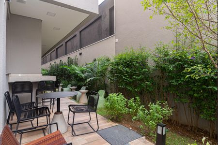 Studio à venda com 29m², 1 quarto e sem vaga Studio à venda com 29m², 1 quarto e sem vagaÁrea comum - Varanda do Salão de festas