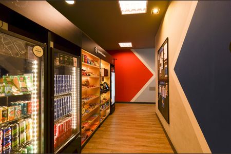 Área comum de kitnet/studio à venda com 1 quarto, 14m² em Lourdes, Belo Horizonte