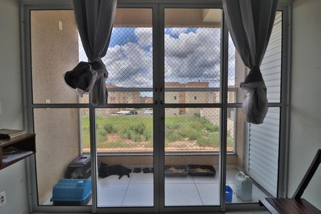 Sala de apartamento para alugar com 2 quartos, 50m² em Morumbi, Uberlândia