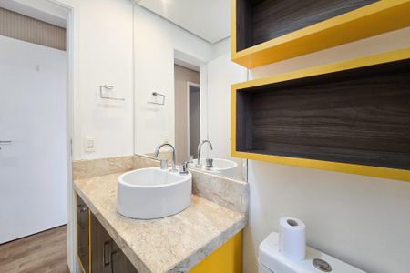 Apartamento para alugar com 123m², 3 quartos e 2 vagas Apartamento para alugar com 123m², 3 quartos e 2 vagasBanheiro Social