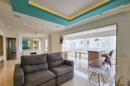 Sala de apartamento para alugar com 3 quartos, 123m² em Centro, São Bernardo do Campo