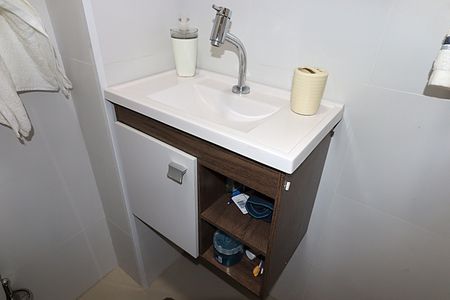 Apartamento para alugar com 136m², 2 quartos e 1 vagaLavabo