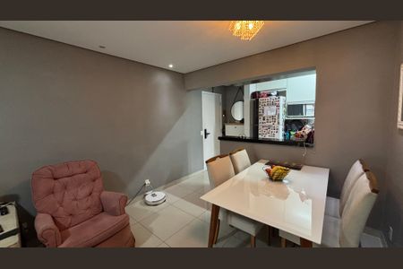 Sala - Sala de Jantar  de apartamento à venda com 3 quartos, 79m² em Campestre, Santo André