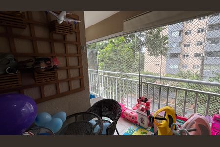 Sala - Sala de Jantar Varanda de apartamento à venda com 3 quartos, 79m² em Campestre, Santo André