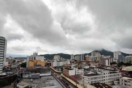 Vista da rua de apartamento para alugar com 2 quartos, 75m² em Boqueirão, Praia Grande
