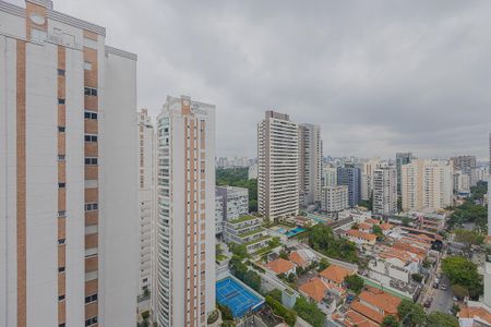 Vista da Varanda de apartamento à venda com 1 quarto, 70m² em Pinheiros, São Paulo