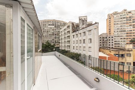 Varanda da Sala de apartamento à venda com 2 quartos, 82m² em Campos Elíseos, São Paulo