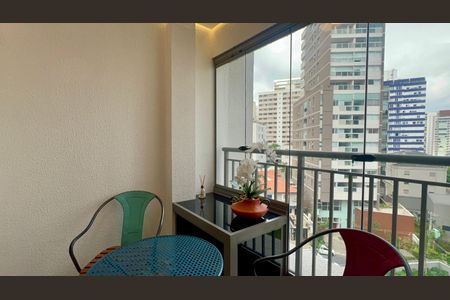 Studio para alugar com 26m², 1 quarto e sem vagaVaranda