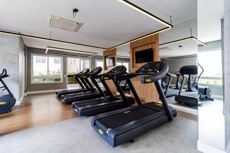 Apartamento para alugar com 62m², 2 quartos e 1 vaga Apartamento para alugar com 62m², 2 quartos e 1 vagaAcademia