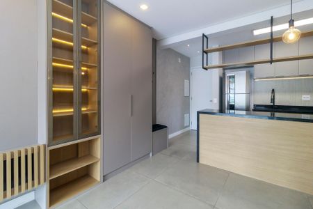 Sala de apartamento para alugar com 2 quartos, 62m² em Jardim Caravelas, São Paulo
