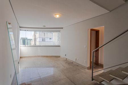 Sala de apartamento para alugar com 3 quartos, 130m² em Sagrada Família, Belo Horizonte