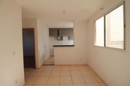 Sala de apartamento para alugar com 2 quartos, 50m² em Chácaras Hipica, Ribeirão Preto
