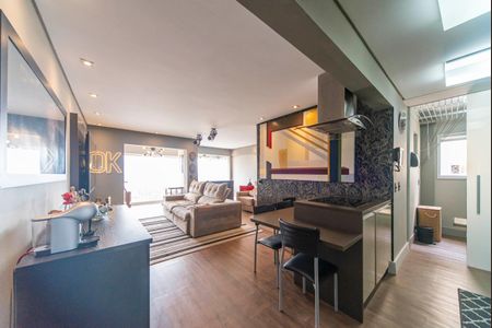 Sala de apartamento à venda com 2 quartos, 77m² em Campestre, Santo André