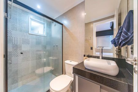 Apartamento à venda com 77m², 2 quartos e 2 vagasBanheiro do Quarto 2