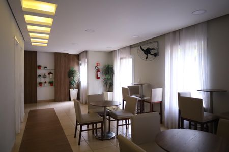 Apartamento à venda com 44m², 2 quartos e 1 vagaÁrea comum - Salão de festas