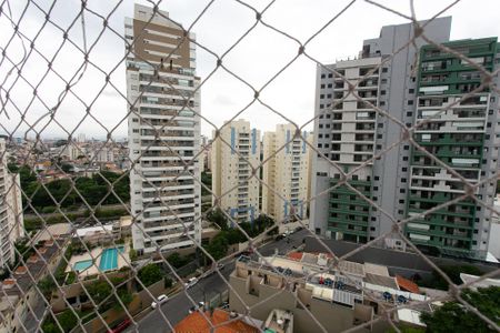 Vista da Varanda gourmet de apartamento à venda com 2 quartos, 65m² em Chácara Seis de Outubro, São Paulo