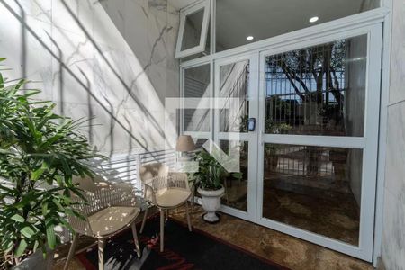 Studio para alugar com 35m², 1 quarto e sem vaga Studio para alugar com 35m², 1 quarto e sem vagaHall de entrada