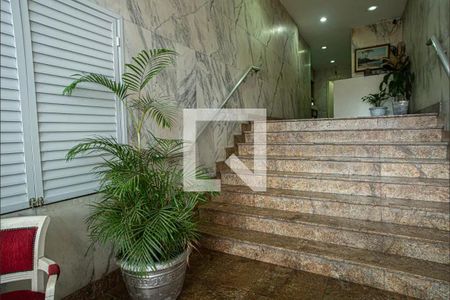 Studio para alugar com 35m², 1 quarto e sem vaga Studio para alugar com 35m², 1 quarto e sem vagaHall de entrada