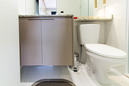 Apartamento para alugar com 24m², 1 quarto e sem vaga Apartamento para alugar com 24m², 1 quarto e sem vagaBanheiro da Suíte