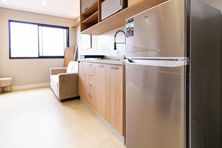Cozinha / Área de Serviço de apartamento para alugar com 1 quarto, 24m² em Pompeia, São Paulo
