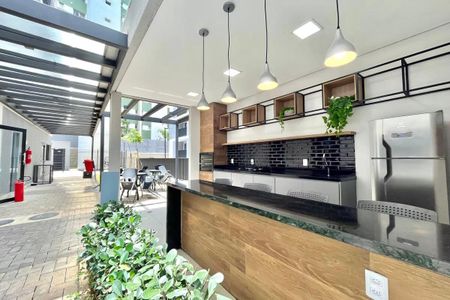 Apartamento para alugar com 26m², 1 quarto e sem vaga Apartamento para alugar com 26m², 1 quarto e sem vagaÁrea comum - Churrasqueira