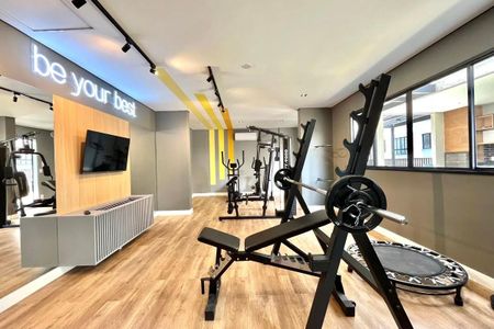 Apartamento para alugar com 26m², 1 quarto e sem vaga Apartamento para alugar com 26m², 1 quarto e sem vagaÁrea comum - Academia