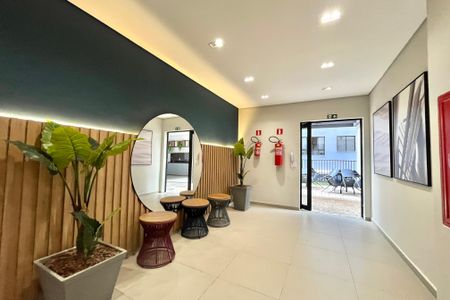 Apartamento para alugar com 26m², 1 quarto e sem vaga Apartamento para alugar com 26m², 1 quarto e sem vagaHall social