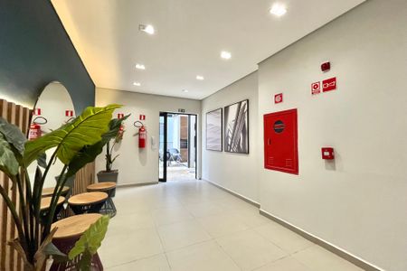 Apartamento para alugar com 26m², 1 quarto e sem vaga Apartamento para alugar com 26m², 1 quarto e sem vagaHall social