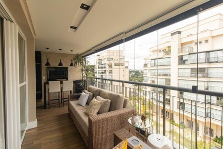 Apartamento para alugar com 164m², 3 quartos e 3 vagas Apartamento para alugar com 164m², 3 quartos e 3 vagasVaranda gourmet