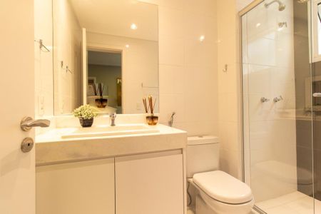 Apartamento para alugar com 164m², 3 quartos e 3 vagas Apartamento para alugar com 164m², 3 quartos e 3 vagasBanheiro Social