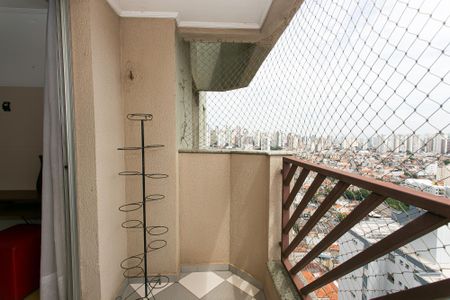 Varanda da Sala de apartamento para alugar com 3 quartos, 74m² em Vila Carrão, São Paulo