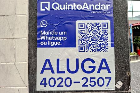 Apartamento para alugar com 34m², 1 quarto e 1 vagaPlaquinha